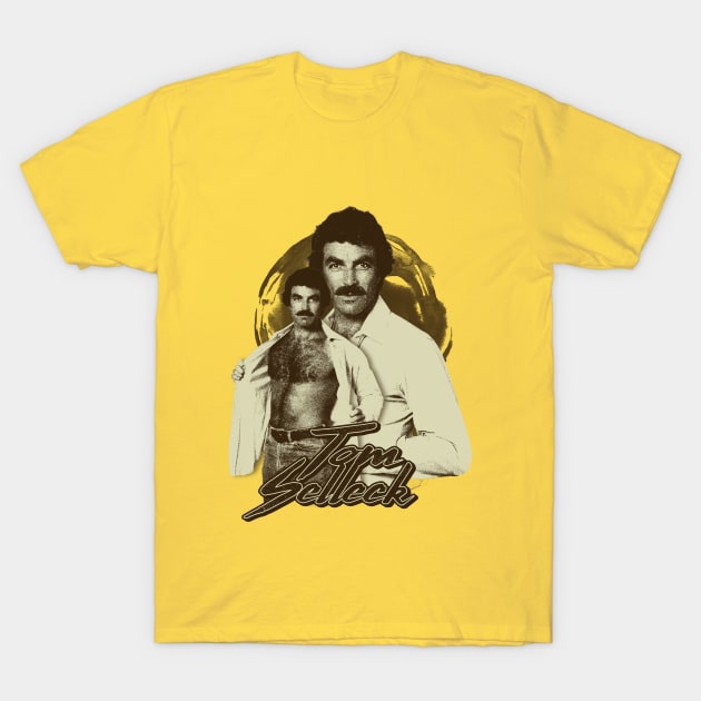 tom selleck Vintage T-Shirt by sepatubau77